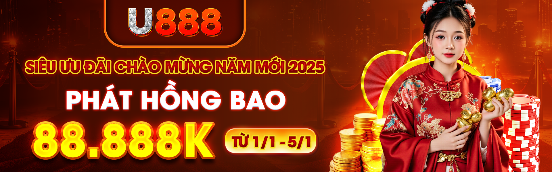 u888 ưu đãi mừng năm mới